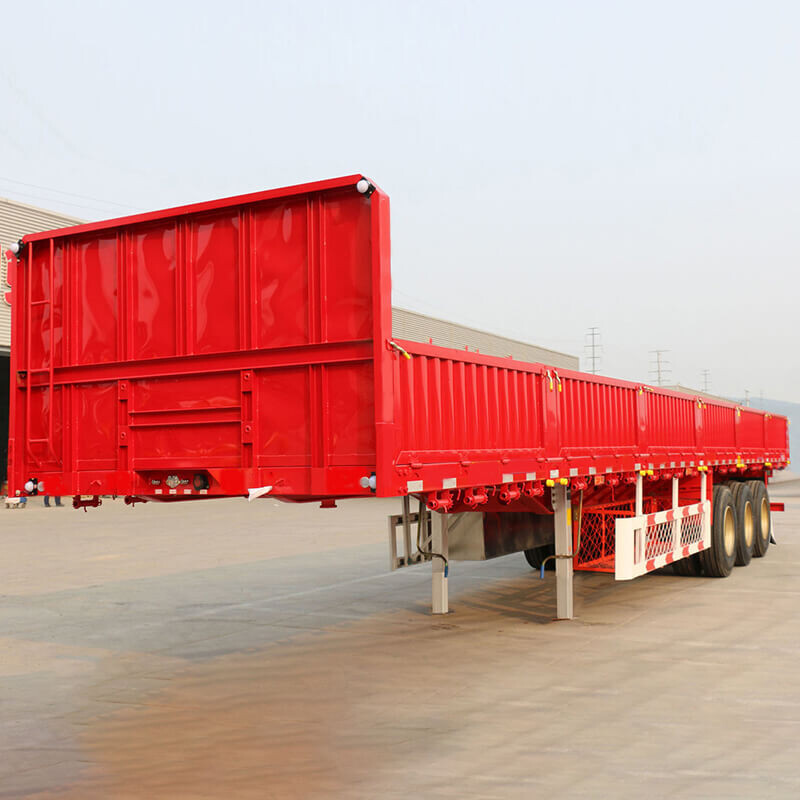 3 Axles Dropside Trailer For Sale