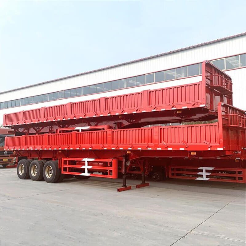 3 Axles Dropside Trailer For Sale