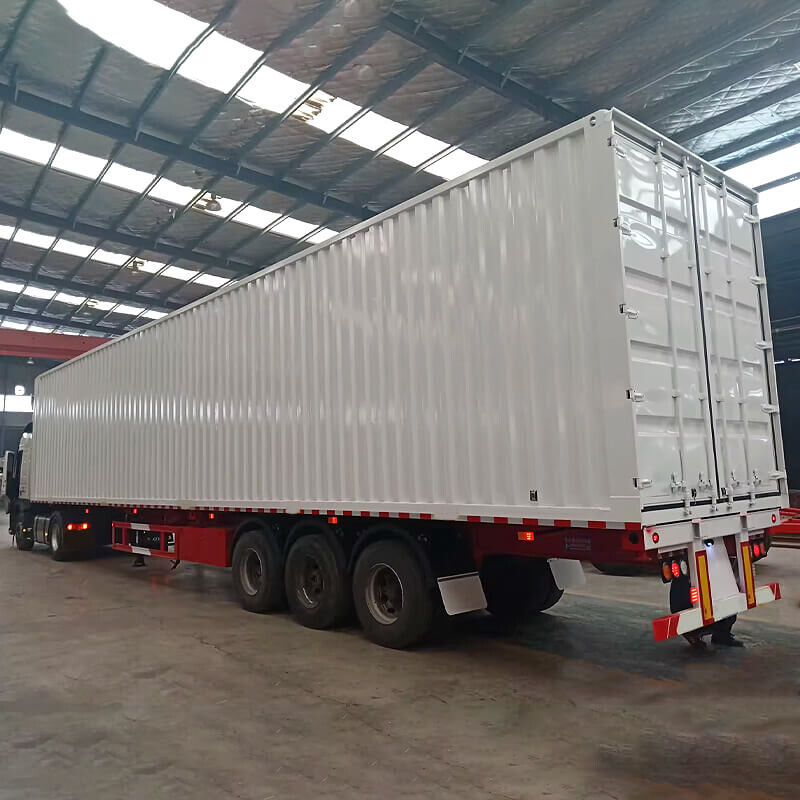3 Axle Drop Side Trailer For Sale