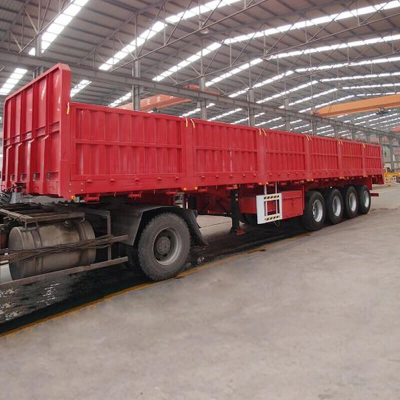 80Tons Dropside Semi Trailer