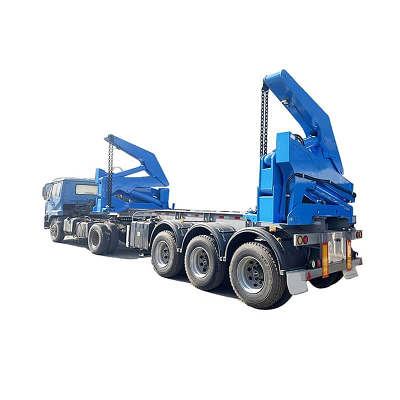 20ft/40ft 37tons Side Lifter Container Truck Trailers For Sale