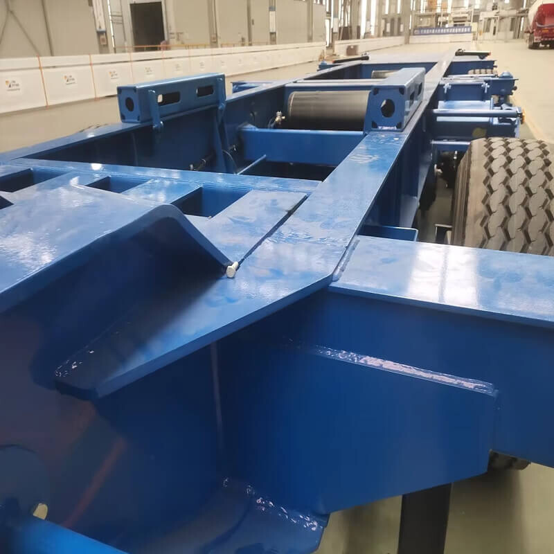 Extendable Flatbed Wind Plate / Long Pipes Transport Used