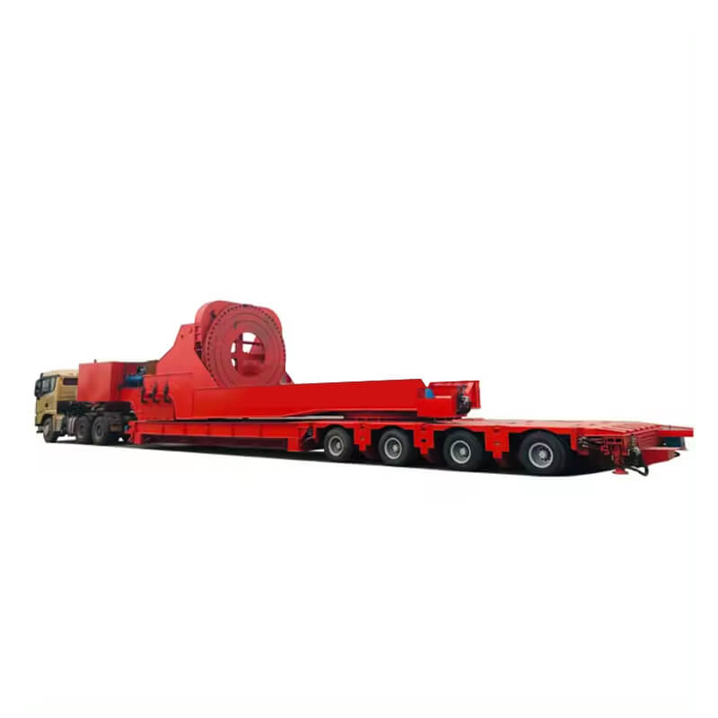 Hydraulic Steering Extendable Windmill Blade Flatbed Trailer