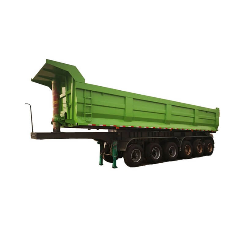 6 Axles 45 Cubic Meters Tipper Trailer
