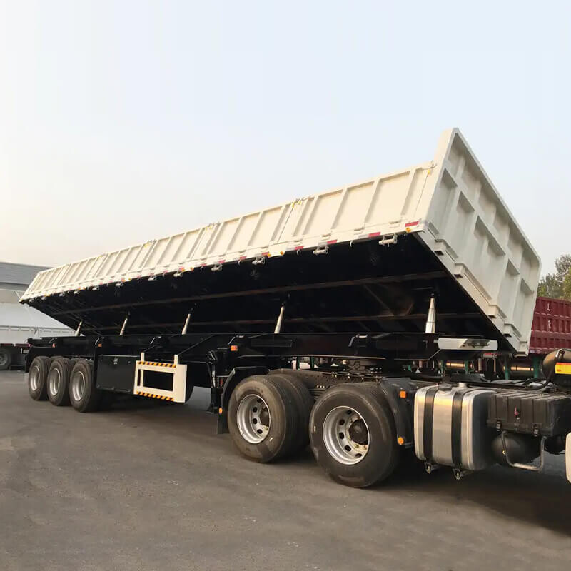 3 Axle Side Dumpers For Sale