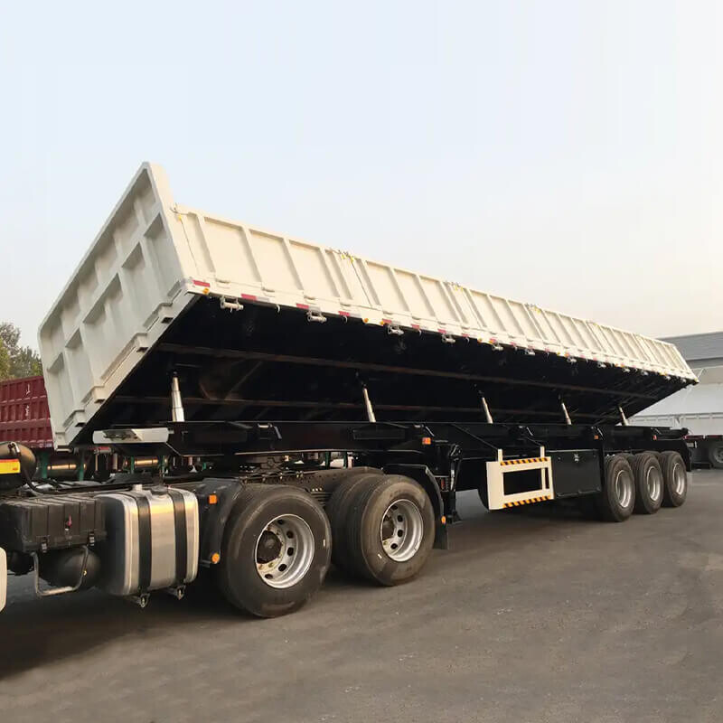 Tri Axle Dump Semi Trailer