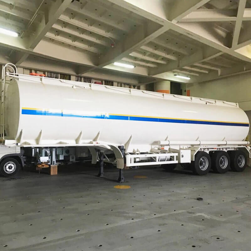 42cbm Aluminium Oil Tanker Trailer For Sale