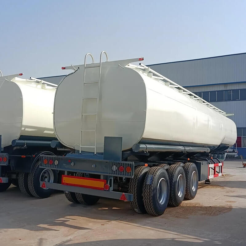 42cbm Aluminium Oil Tanker Trailer For Sale