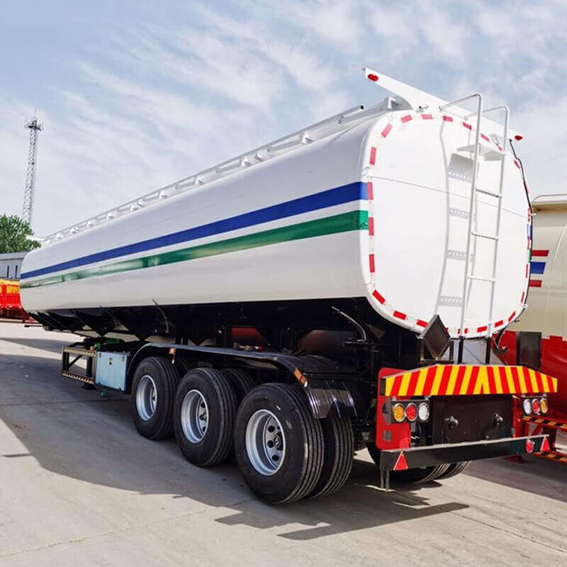 42000L Aluminum Fuel Tank Trailer