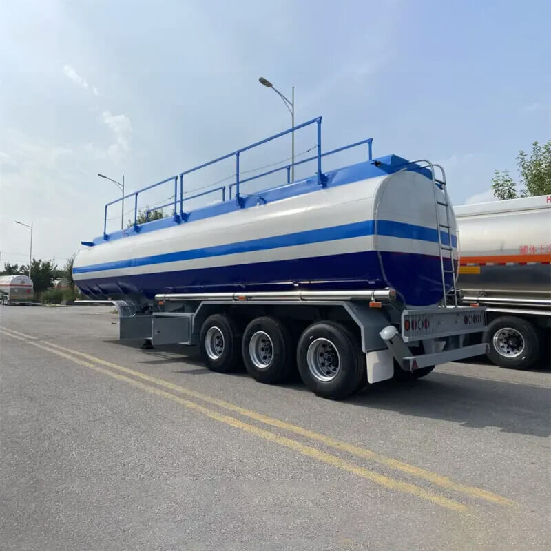 3 Axle 40000l Carbon Steel Tanker Trailer