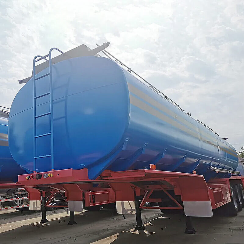3 Axle 40000l Carbon Steel Tanker Trailer