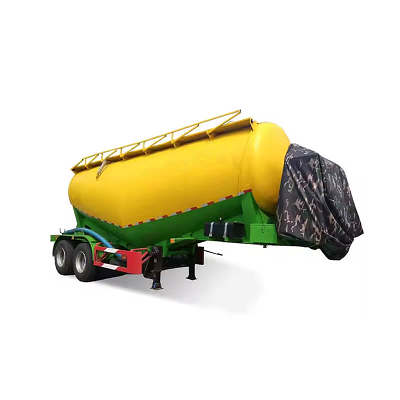 2 Axle 28CBM Cement Bulker Tank Trailer
