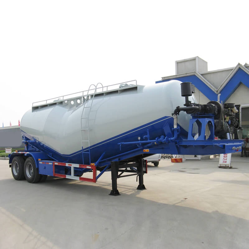 2 Axle 28CBM Cement Bulker Tank Trailer
