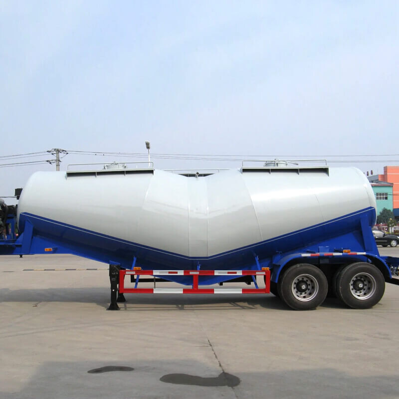 2 Axle 28CBM Cement Bulker Tank Trailer