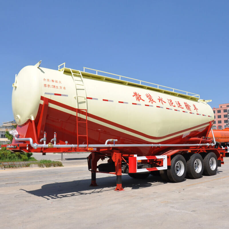 3 Axle W Shape Bulker Truck Trailer