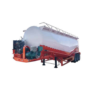 3 Axles Cement Tanker Trailer