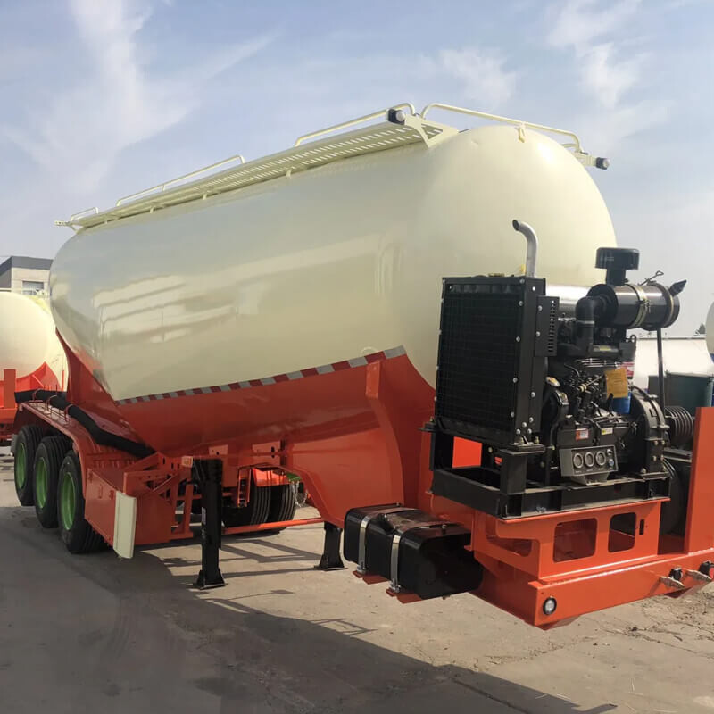 3 Axles Cement Tanker Trailer