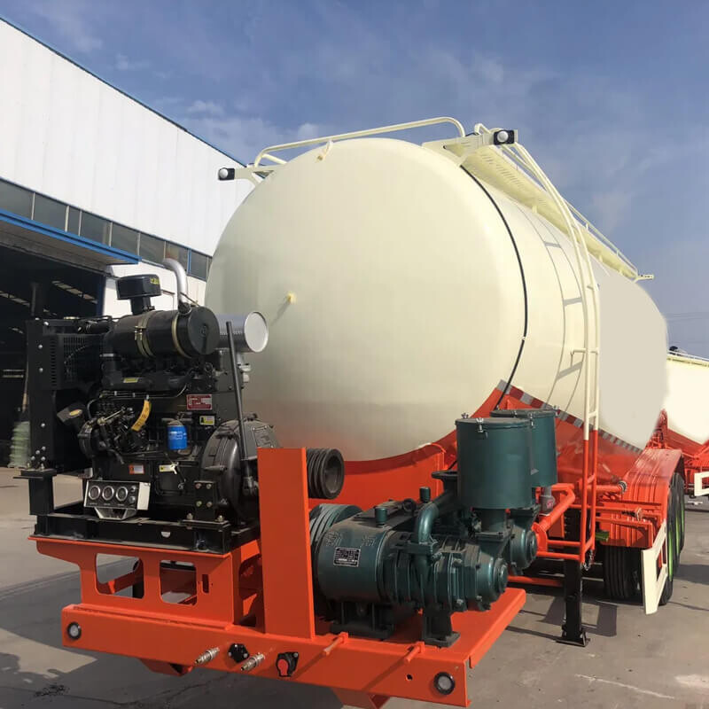 3 Axles Cement Tanker Trailer