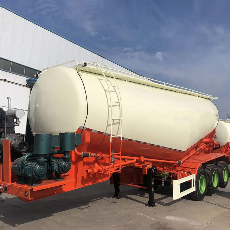 3 Axles Cement Tanker Trailer