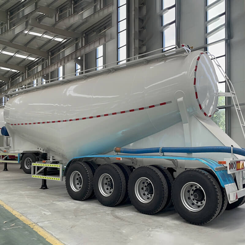 4 Axle Bulk Cement  Tanker Trailer