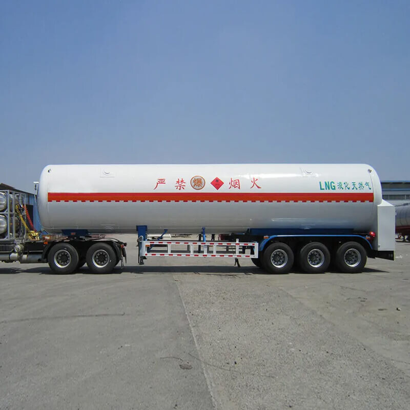 LNG Gas Tanker Semi Trailer