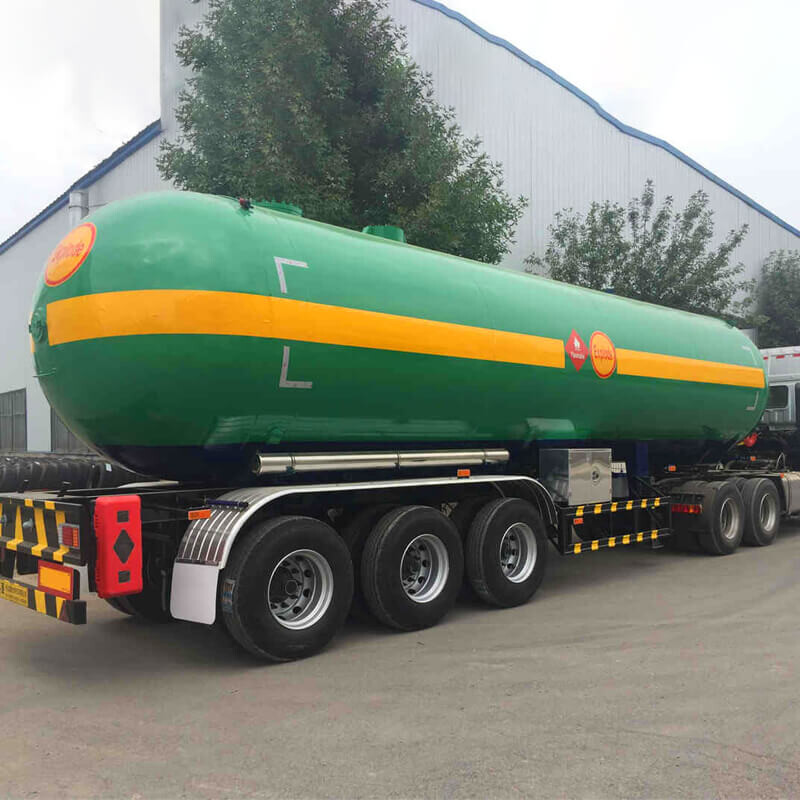 LPG Gas Tank Semi Trailer