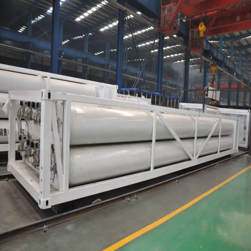 CNG 40FT Container With 8 Tubes