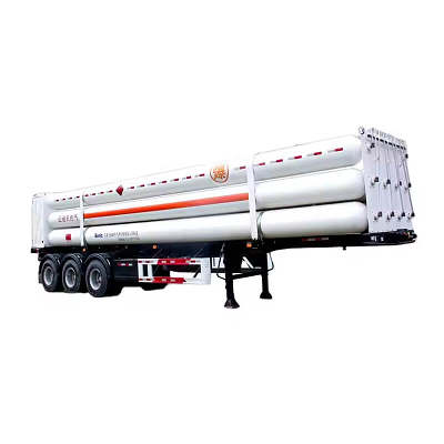 CNG H2 Tubes Container Semi Trailer