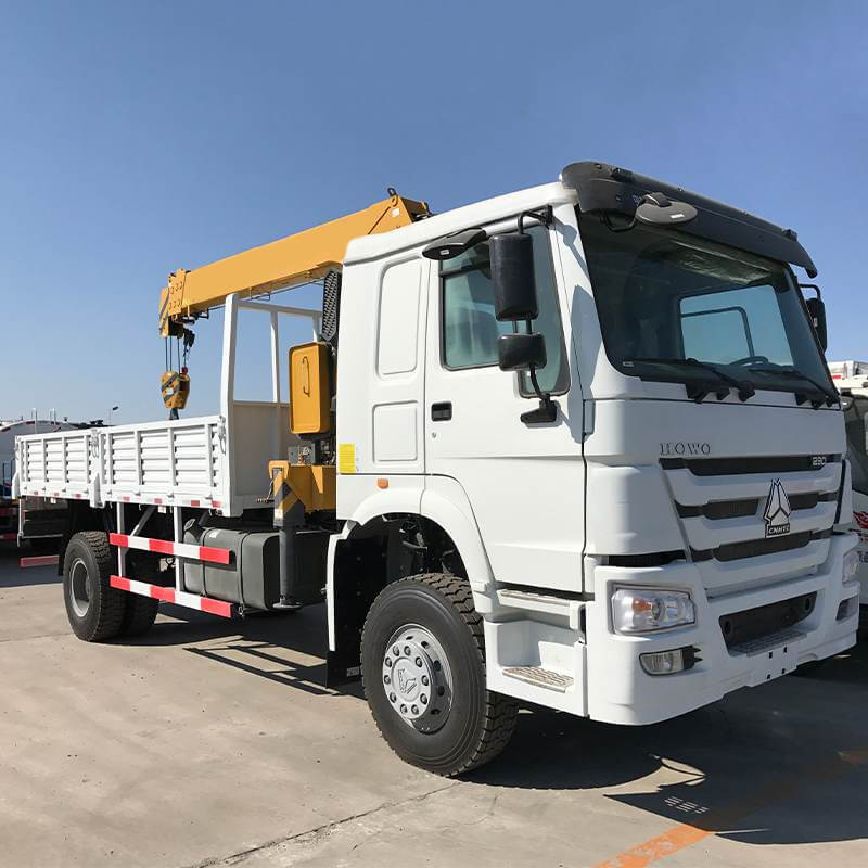 HOWO Mounted Crane Truck