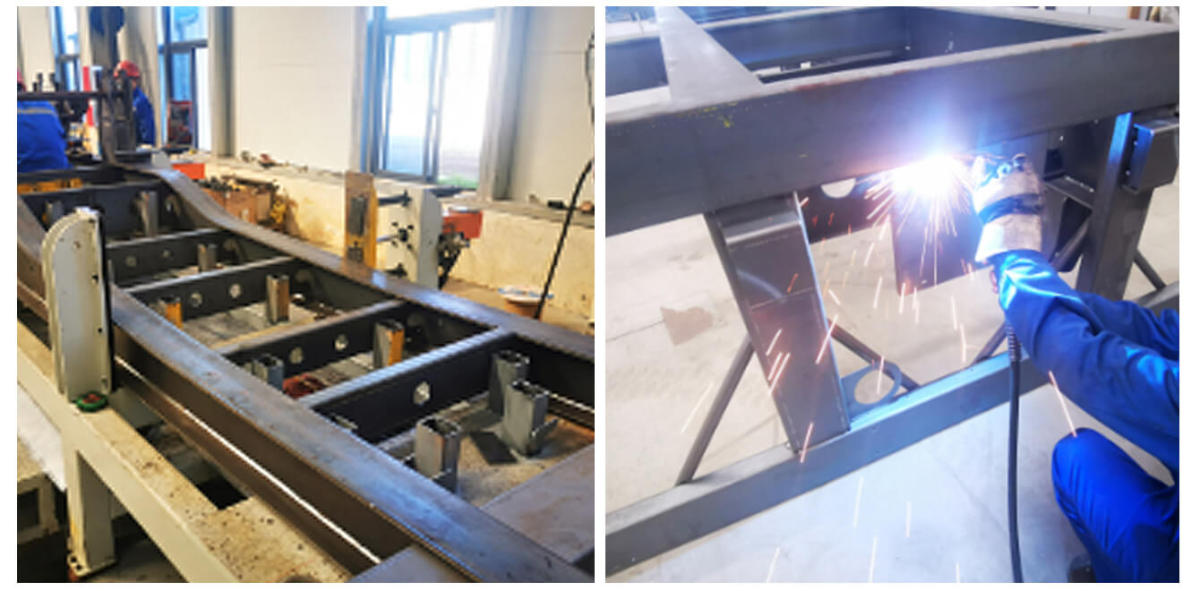 4 axles 100t low loader detachable goosenck lowboy trailer (4).jpg