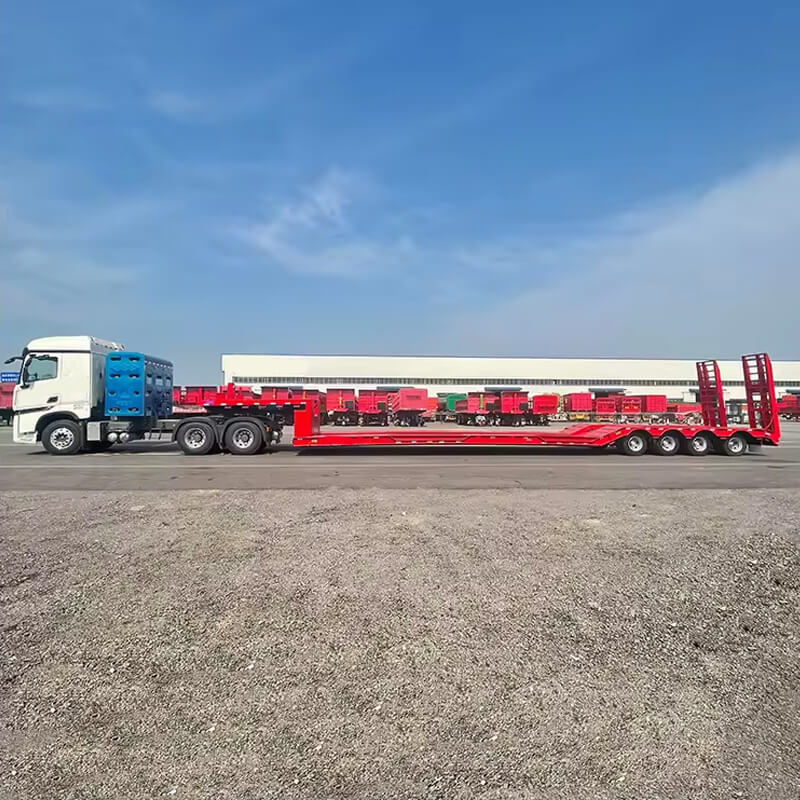 Detachable Gooseneck Semi Trailer For Sale