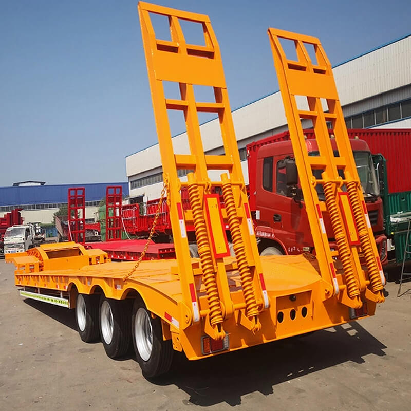 Hydraulic Folding Gooseneck Trailer For Sale
