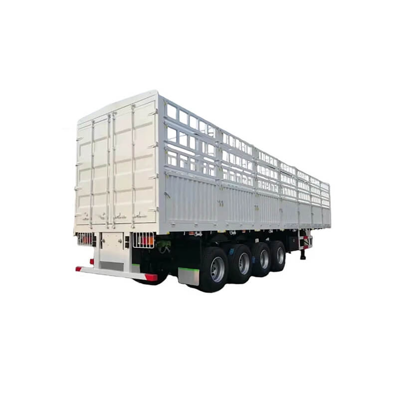 4 Axles Dropsides Bulk Cargo Traile