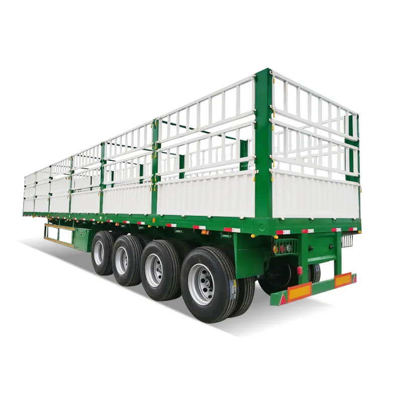 Brand Green Fence Semi Trailer For Sale