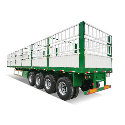 Brand Green Fence Semi Trailer For Sale