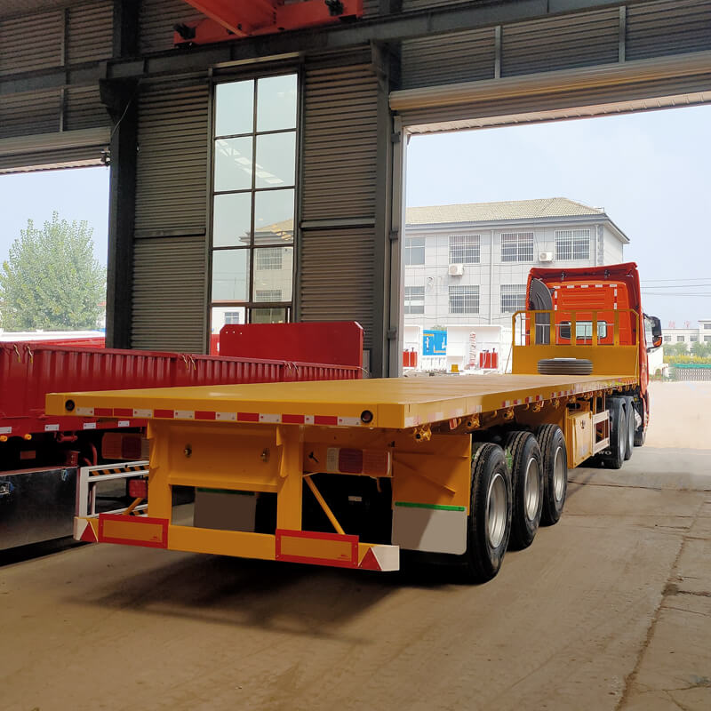 3 Axles 40 FT Flatbed Trailer