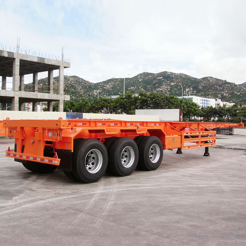 3 Axles 40 FT Flatbed Trailer