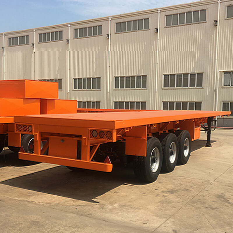 60Tons Flatbed Trailer