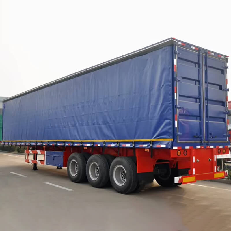 Side Curtain Bulk Cargo Semi Trailer