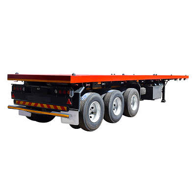 3 Axles 40 FT Flatbed Trailer
