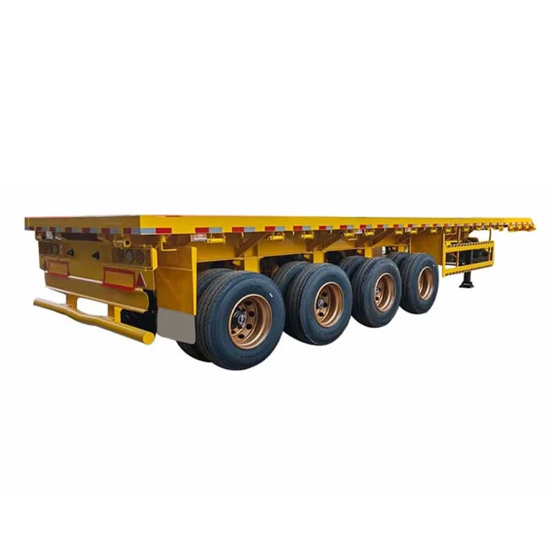 4axles Flatbed Trailer