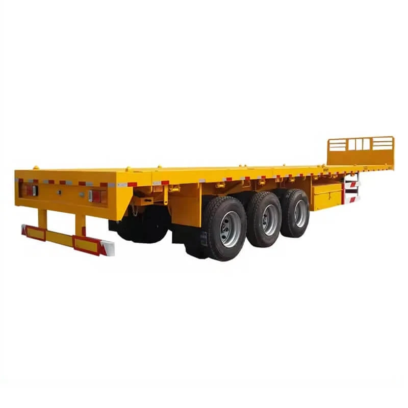 60Tons Flatbed Trailer For Sale