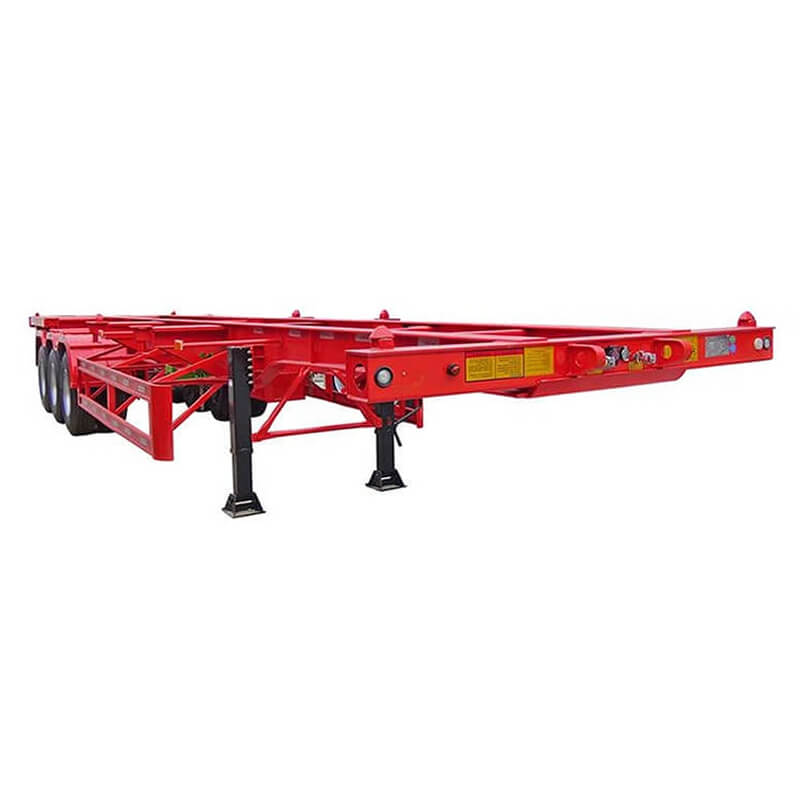 3 Axle Skeleton Chassis Trailer
