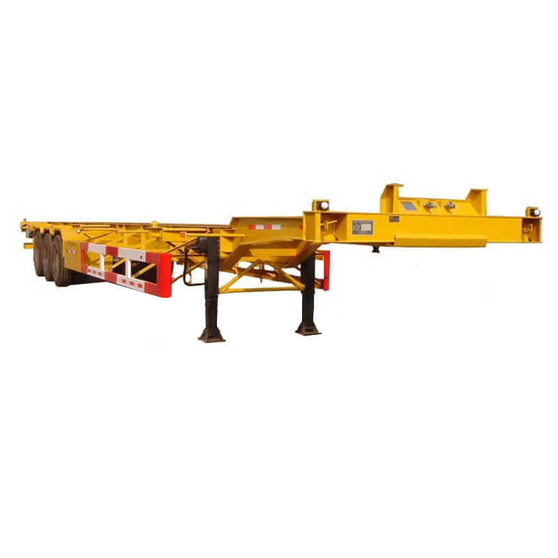 3 Axles Skeleton Trailer For Sale