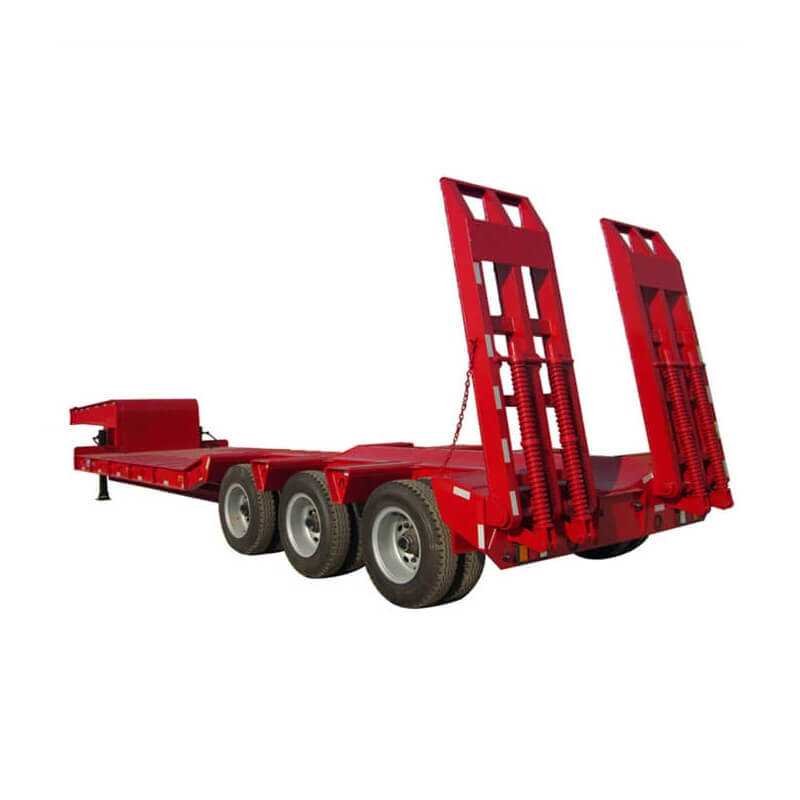 3 Axle High Quality Lowbed Trailer