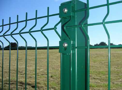 Galvanized Isolation Fence