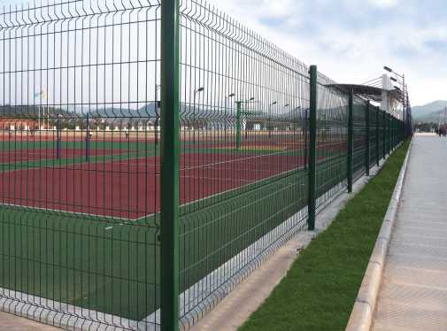 Galvanized Isolation Fence