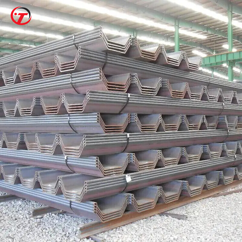 A53 Gr.A A656 Gr.50 U-Shaped Steel Sheet Pile