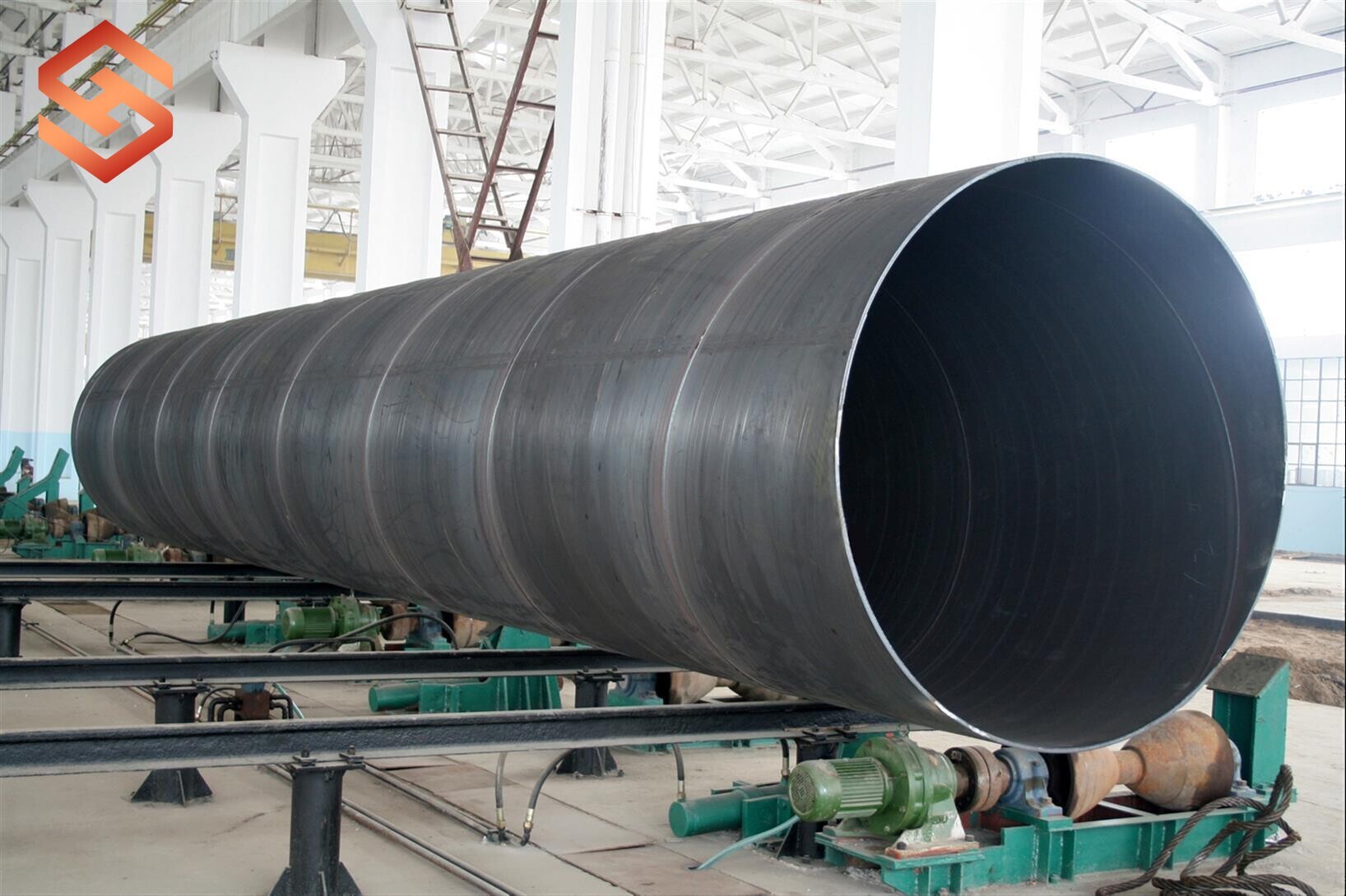 Carbon steel spiral welded pipe