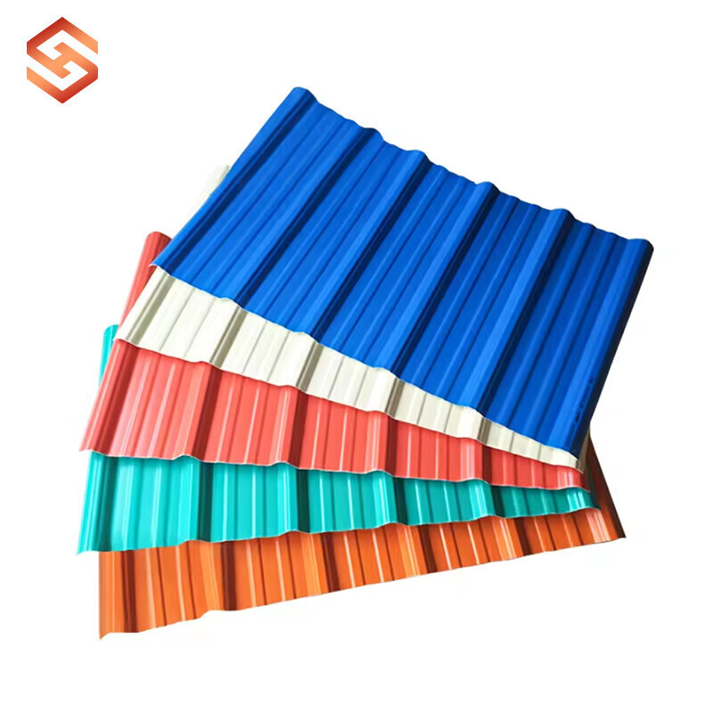 Color coated corrugated board